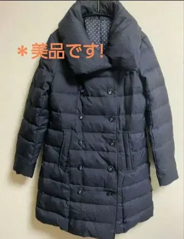 여성용 다운 코트 무릎 아래 기장 다크 그레이 샵 채널 구매 M 사이즈