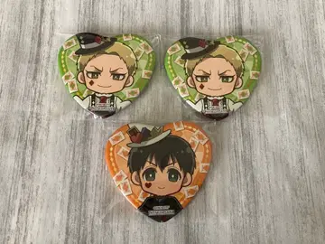 진격의 거인 프린세스 카페 특전 캔뱃지 라이너 벨트르트