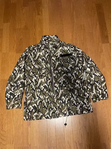 MEN'S BATSU DIV. 카모플라쥬 하프 지퍼 자켓 M