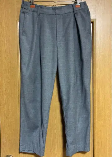 미즈이로 인드 mizuiroind 울 턱 팬츠 그레이