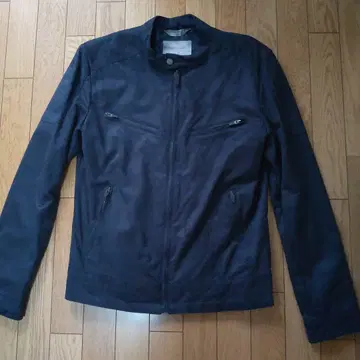 ZARA MAN 네이비 싱글 라이더 자켓