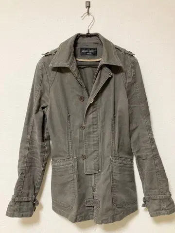 SHARE SPIRIT의 그레이 밀리터리 자켓