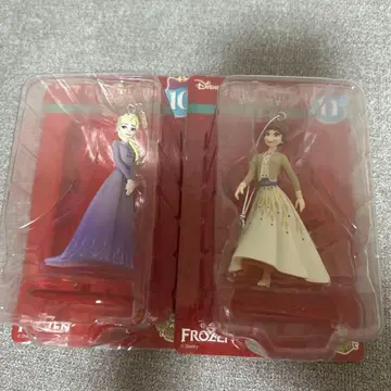 2025 디즈니 크리스마스 오너먼트 안나와 엘사 세트 (박스 없음)