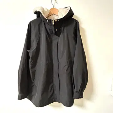 플리스 라이닝 블랙 자켓