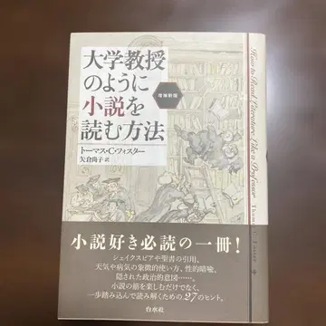 대학 교수처럼 소설 읽는 방법