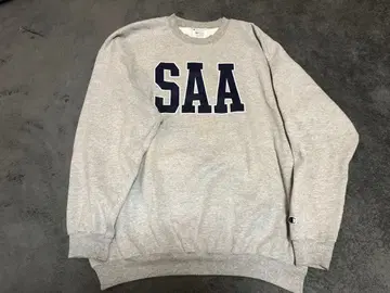 구제 Champion SAA 로고 그레이 맨투맨 XL