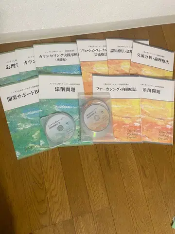 캐리카레 상담 교재 세트와 DVD