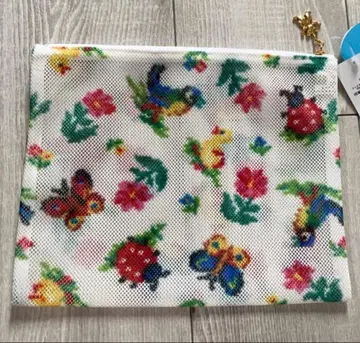 페이러 하이디 복조리 파우치 새상품급 라브러리 핑크