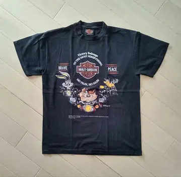 루니툰 x 할리 모터사이클 T셔츠