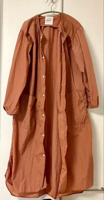 PULETTE 핑크 롱 코트