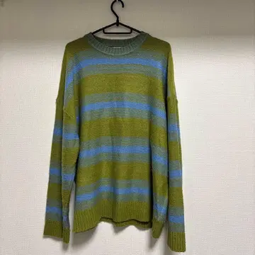 two rabbit 한국 스트라이프 니트 스웨터