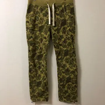 BEAMS 카모 패턴 맨투맨 워크 팬츠 M 사이즈