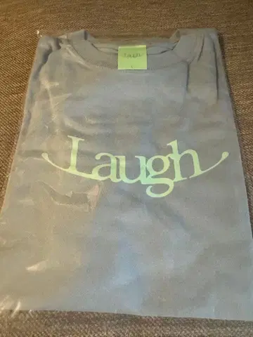 녹황색사회 Laugh 투어 티셔츠 그레이 L 사이즈