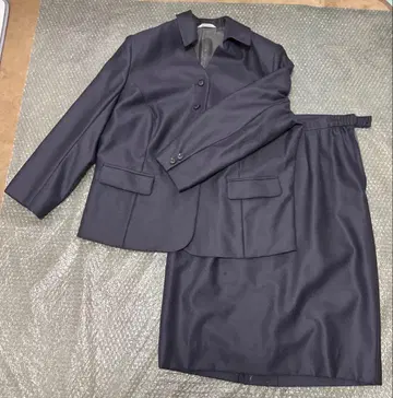 1109 [ 의류 ] 스커트 셋업 긴팔 네이비