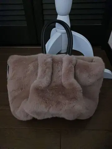 [ 미사용 새상품 ] GEORGES RECH 인조 모피 2WAY 백