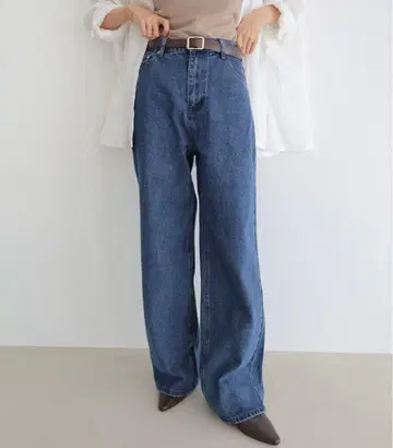 evernavy 커브 데님 팬츠 L 사이즈