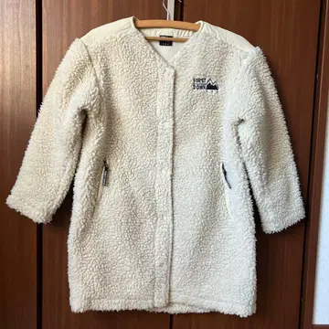 FIRST DOWN 플리스 자켓 F 사이즈 아이보리
