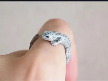 NINA 레오파드 도마뱀 (슈퍼 맥스 노우) 반지