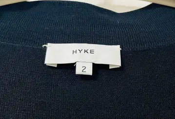 HYKE 블랙 롱 가디건 사이즈 2