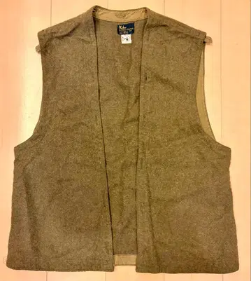 레어 오란다군 빈티지 울 라이너 베스트 사이즈 88-92