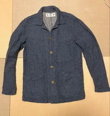 SAMURAI JEANS 울 커버올 네이비