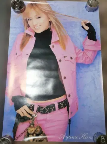 하마사키 아유미 핑크 데님 포스터