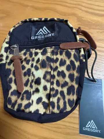 GREGORYQUICK 포켓 S 레오파드 미사용 새상품