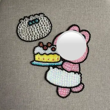 부채 데코 데코 부품