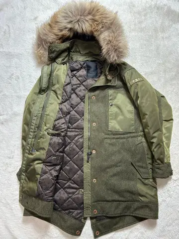 타트라스 R라인 모즈 코트 트위드 나일론 카키 사이즈 1