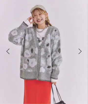 LEPSIM 유키하 씨 기획 리버서블 모듬 가디건