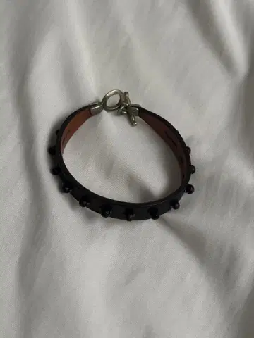 Andrea D'amico 뱅글 블랙 가죽