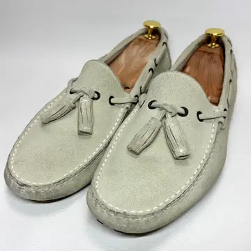 SERGIO ROSSI 스웨이드 스니커즈 드라이빙 슈즈 36