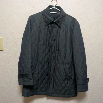 YUKI TORII 유키토리이 다크 그레이 퀼팅 자켓