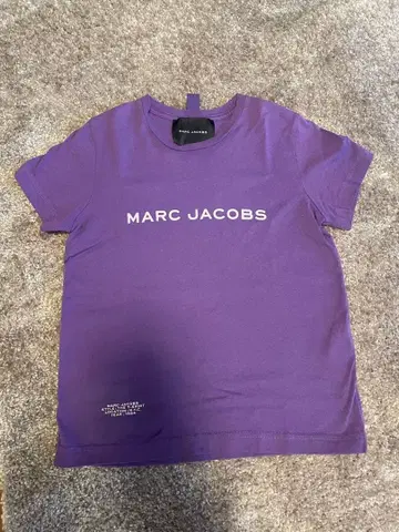 MARC JACOBS 퍼플 반팔 T셔츠