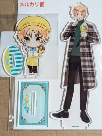 헤타리아 AmoCrepe AGF 콜라보 아크릴 스탠드 세트 영국