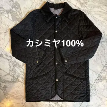 [ 레어 캐시미어 100% ] 매킨토시 퀼팅 코트 Ships 별주