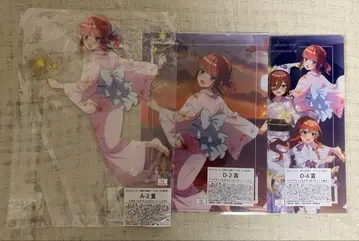 캐릭터 복권 5등분의 신부 A-2 나카노 니노 메가 BIG 아크릴 스탠드