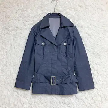 [오프온] 벨트 포함 스프링 코트 (40) 라이트 아우터