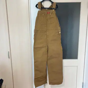 Dickies 오버롤 브라운