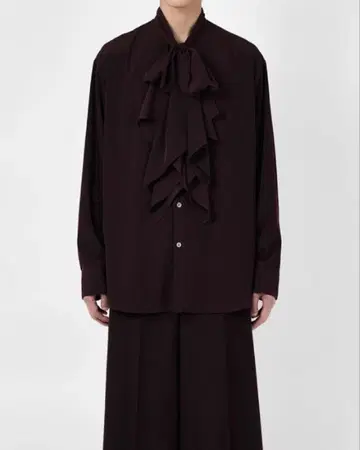 LAD MUSICIAN 25AW DECHINE 프릴 셔츠 46 사이즈