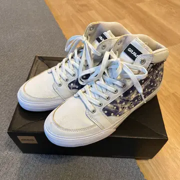 GRAVIS 하이컷 스니커즈 WDHVH2282 도트