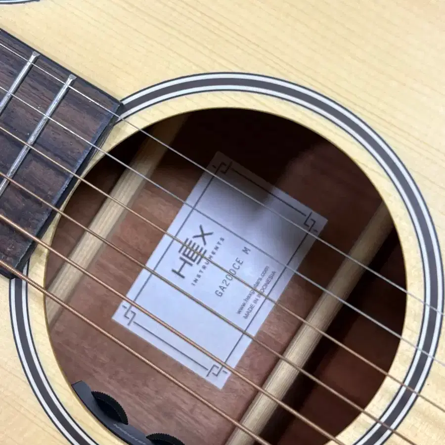 hex GA200ce 입문용 기타