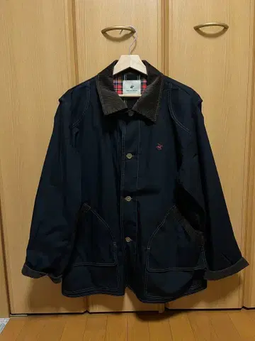 BEVERLY HILLS POLO CLUB 코듀로이 옷깃 자켓