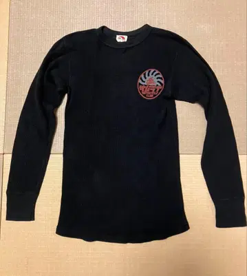 사무라이 이륜차 구락부 리브 서멀 긴팔 셔츠