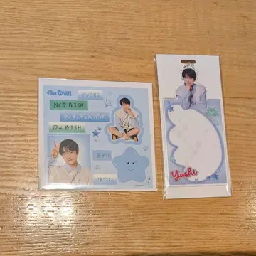 랜덤토이 유우시 슬리브+스티커 세트