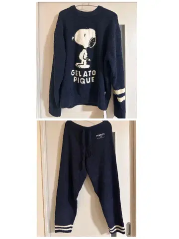 [ 택 포함 새상품 ] GELATO PIQUE 스누피 룸웨어 M 사이즈