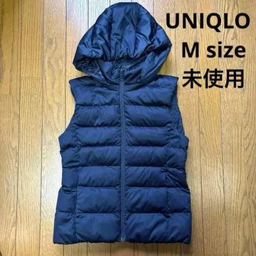 UNIQLO 스트레치 다운 베스트 네이비