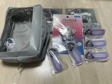 프라가리아 메모리즈 차코 아크릴 스탠드 파우치 캔뱃지 아크릴 배지 세트