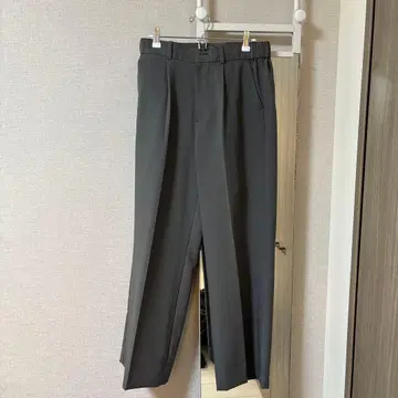 극 에바 크리즈 슬랙스 그레이