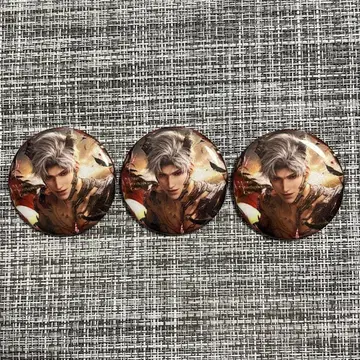 연애와 심공 신 류야에 거는 꿈 심연 시리즈 캔뱃지 3개